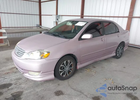 2004 Toyota Corolla S from USA, damaged, VIN 1NXBR32E14Z316316